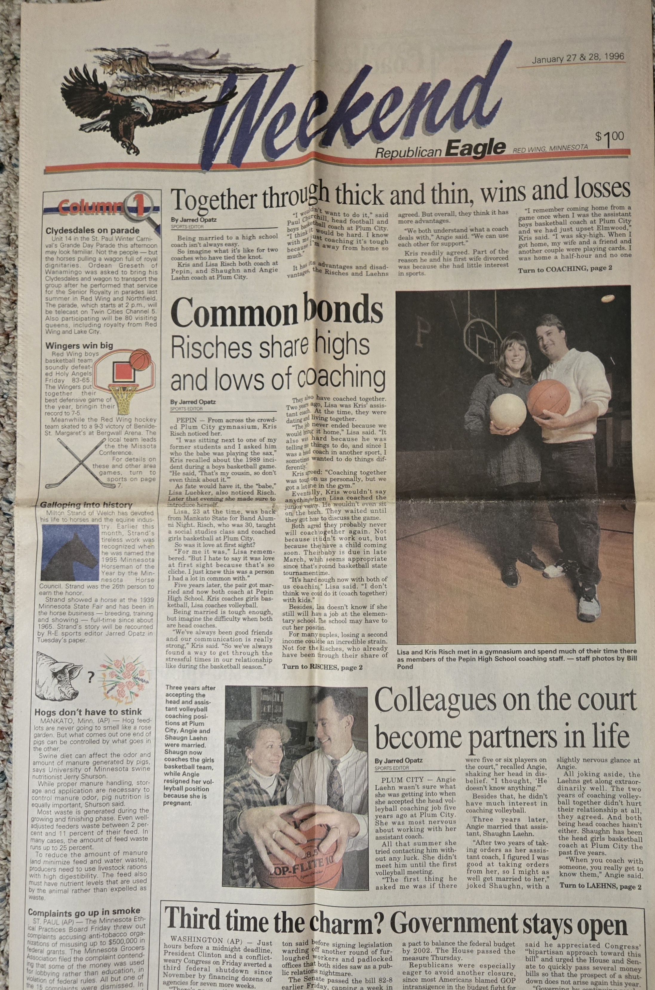 front page